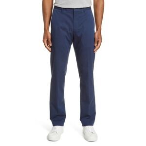 BONOBOS Mens Navy Blue Slim Fit Dress Pants Size 38x32 Cotton Spandex